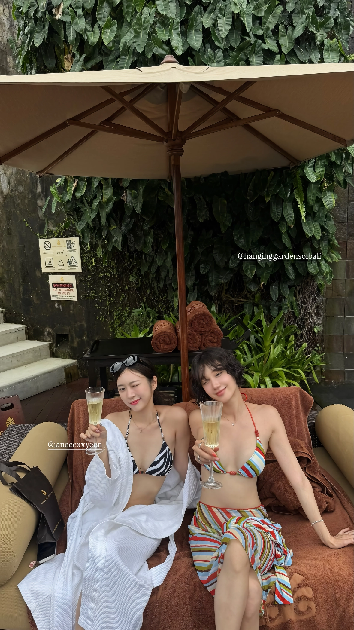 프리스틴 민경 + 모모랜드 제인 왁싱한 끈비키니 몸매 (고화질)