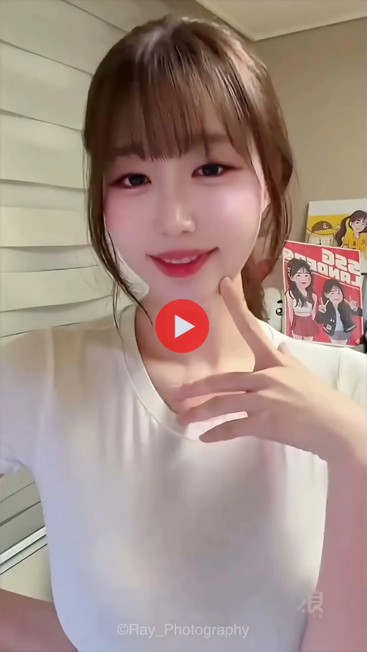 (SOUND)ㅇㅎ?) 그냥 흰티 입은 김도아 치어리더.mp4