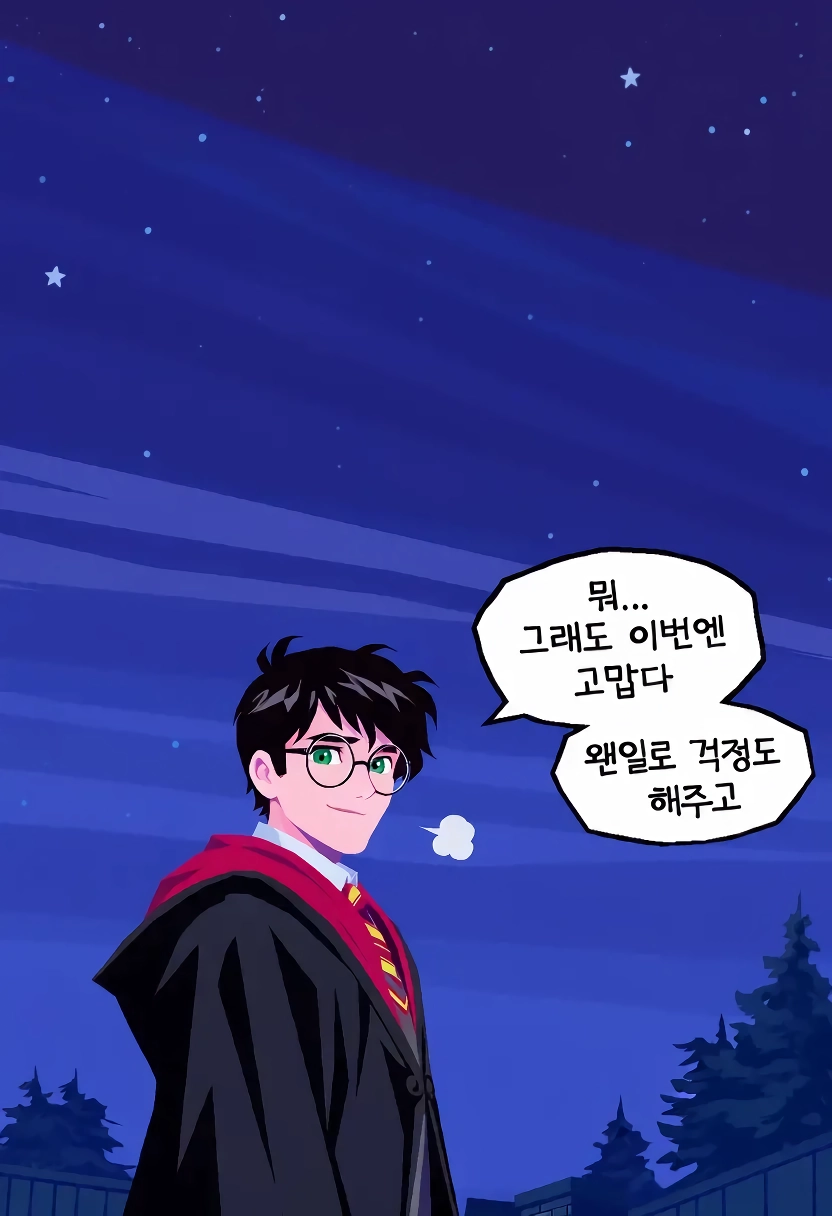 말포이 ts가 무도회날 해리를 방해하는.manhwa