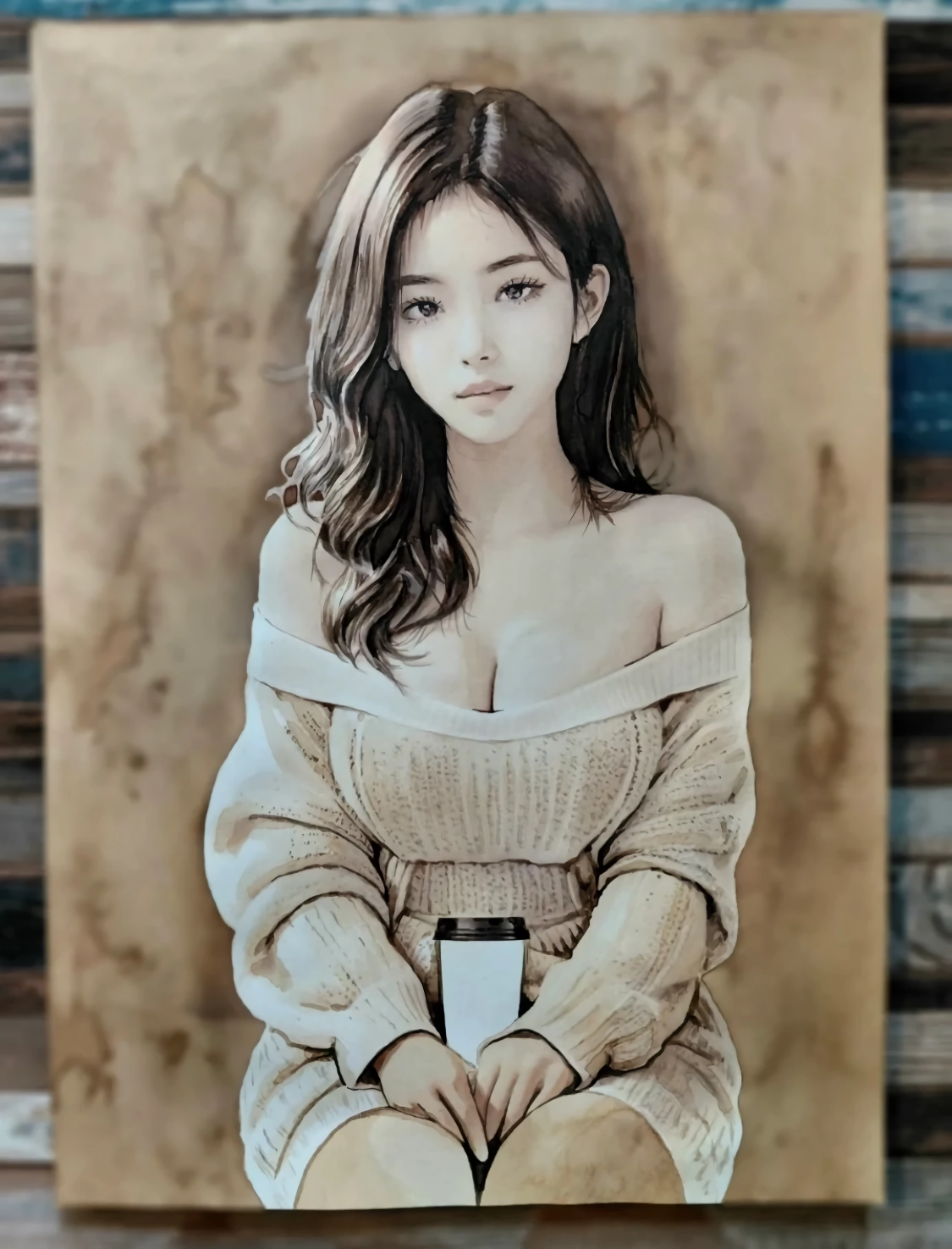 ㅇㅎ) 당근에서 찾은 커피 수채화