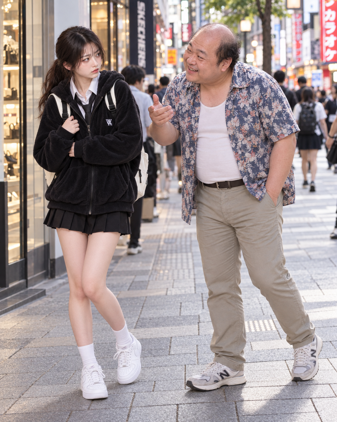 노숙자와 놀던 ai캐릭터의 1년전