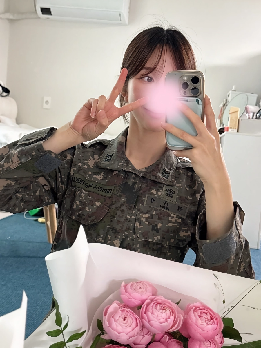 몇일전 중사여간부