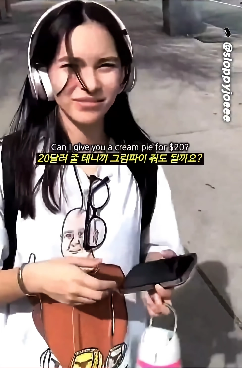 ㅇㅎ)20달러에 얼굴에 크림파이 가능한가요???