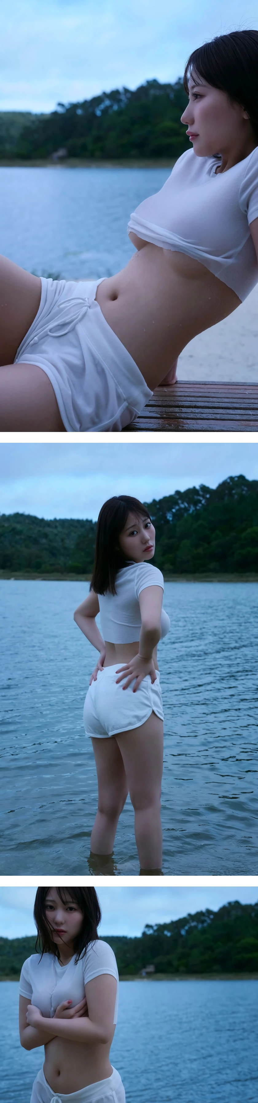 의도치 않은 언더붑이 부끄러운 처자