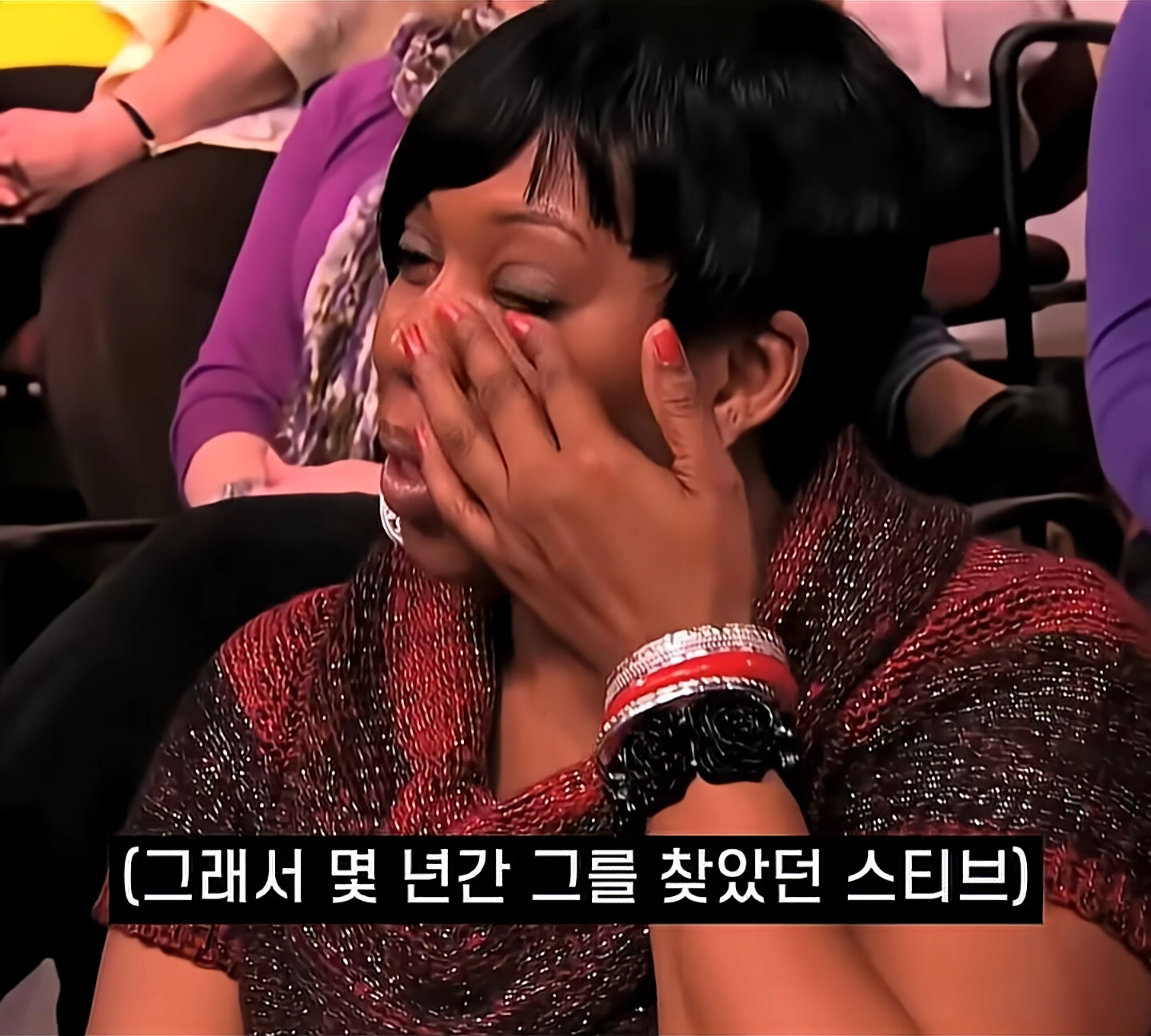 항상 유쾌하던 진행자가 깜짝 게스트를 보고 오열한 이유