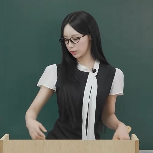머리 만지는 원이