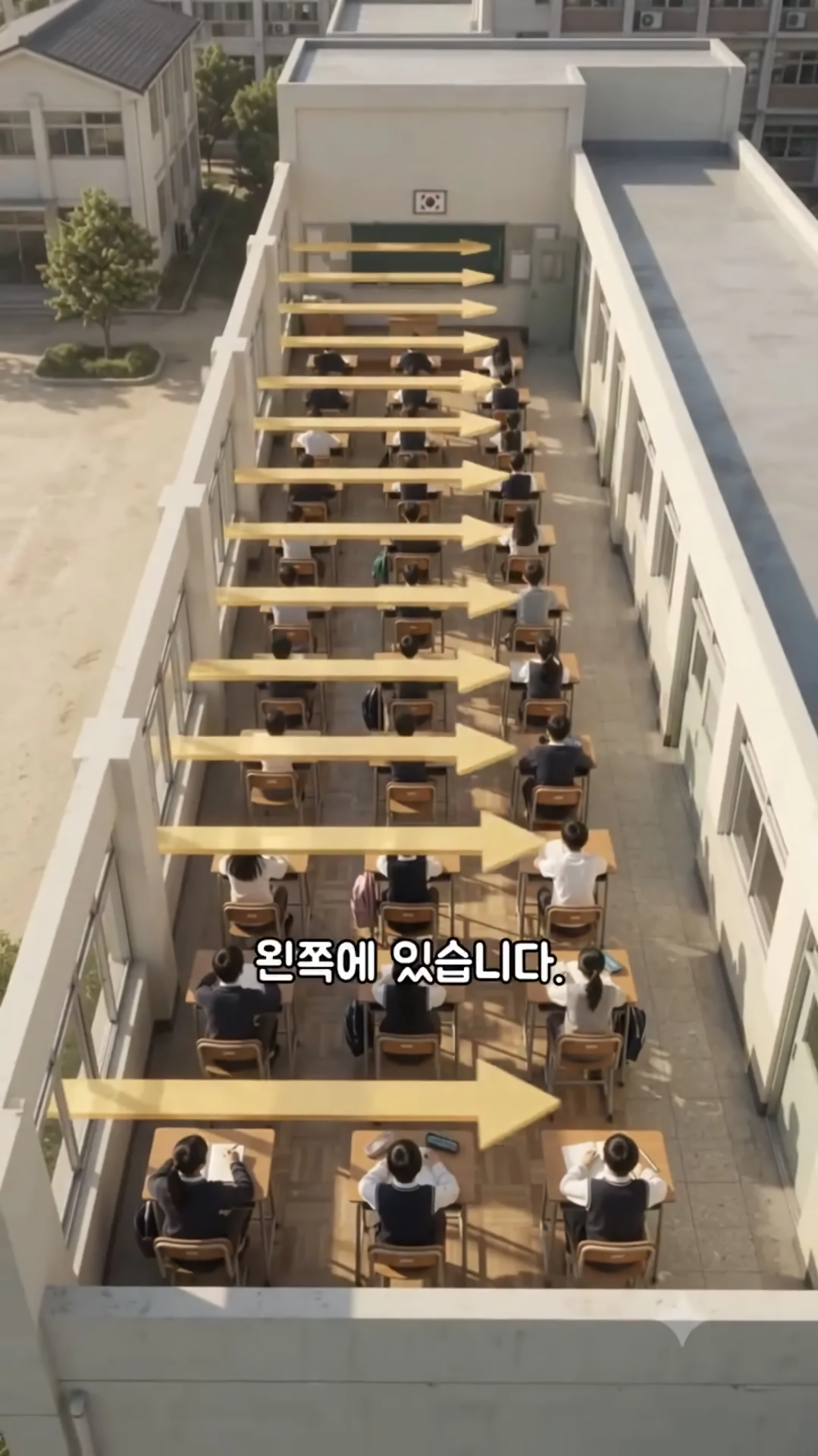 학교 교실의 창문은 항상 왼쪽인 슬픈 이유