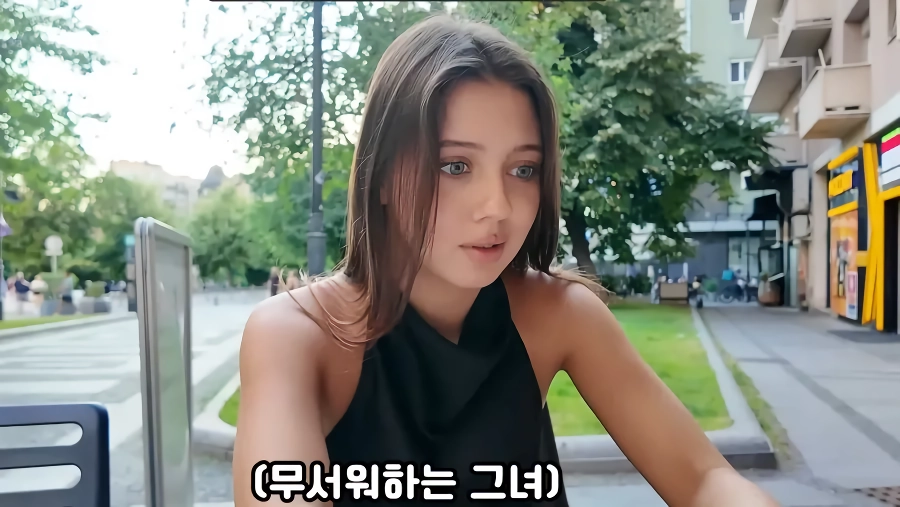 한국 여행유튜버의 존예 여자친구 .jpg