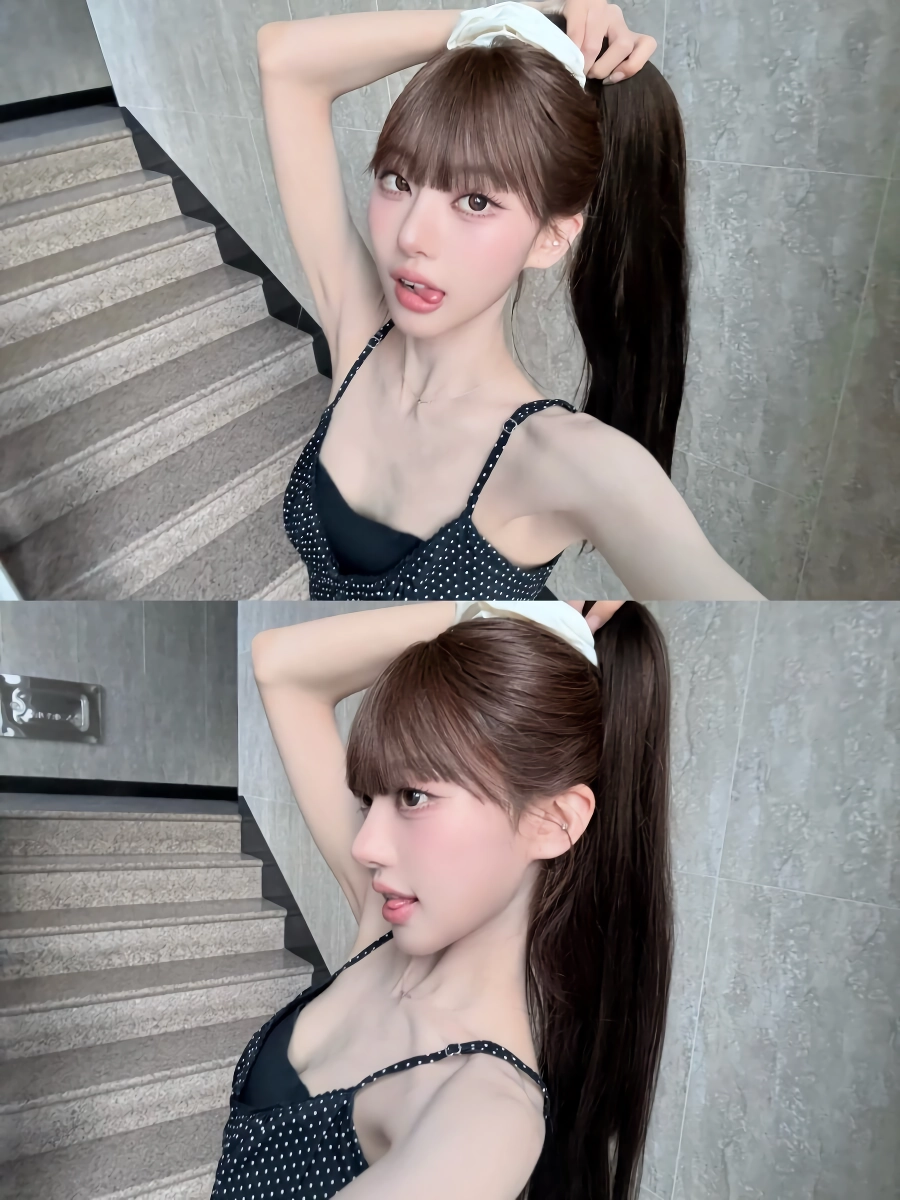 진심 몸무게 30kg대로 보이는 뼈마름 여자 아이돌