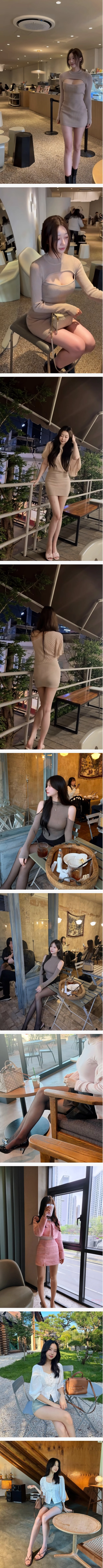 MZ 처자들 카페 민폐룩 모음