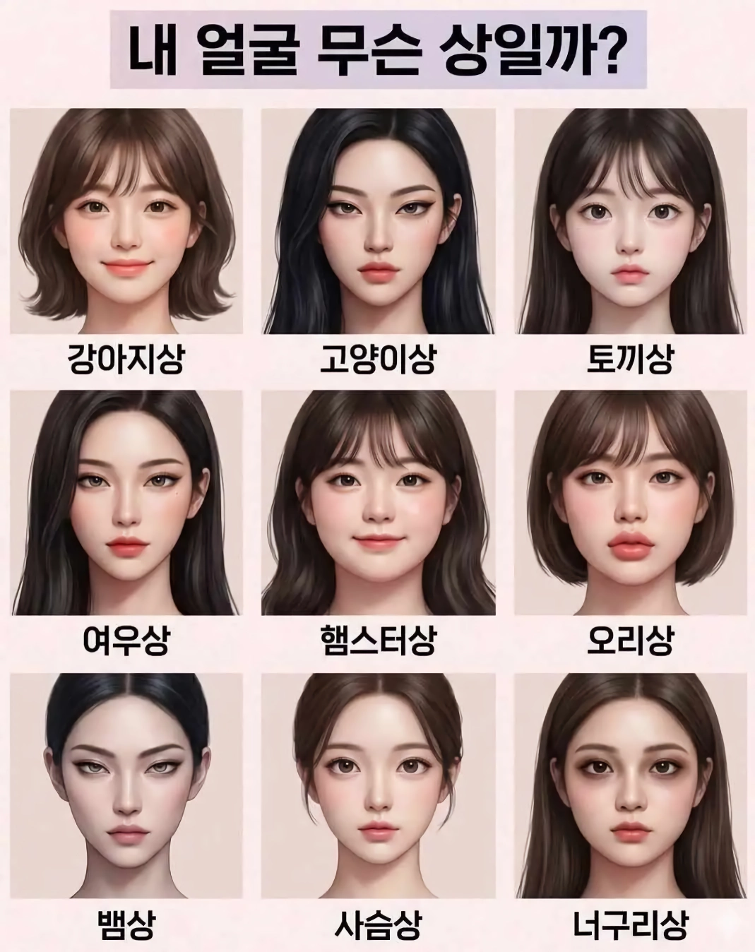 내 여친은 어떤 상일까