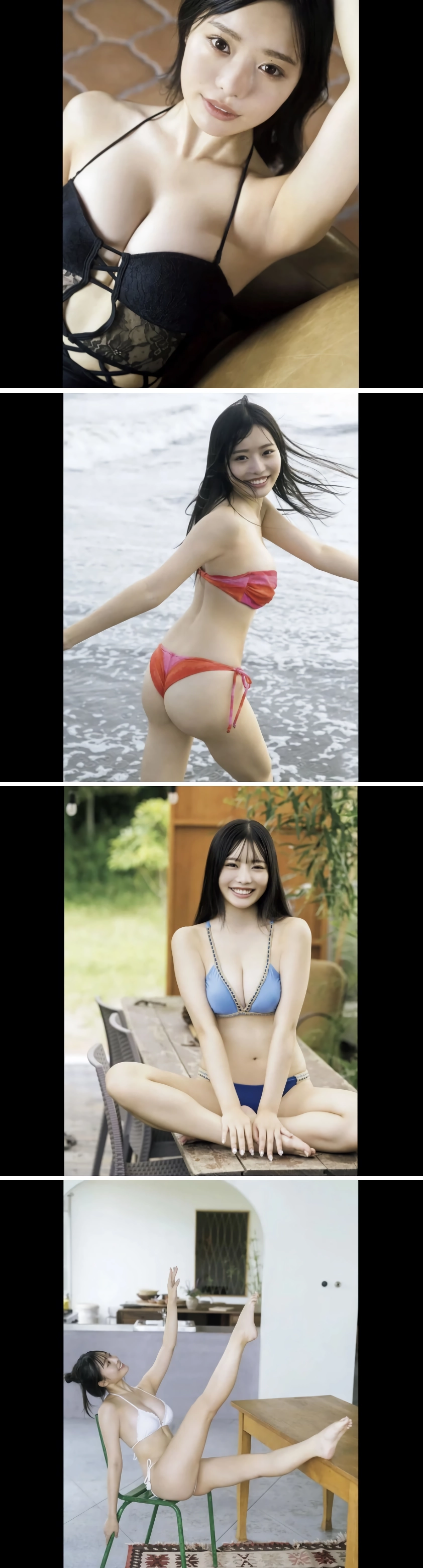 여기서 제일 빨딱하는 비키니 고르기