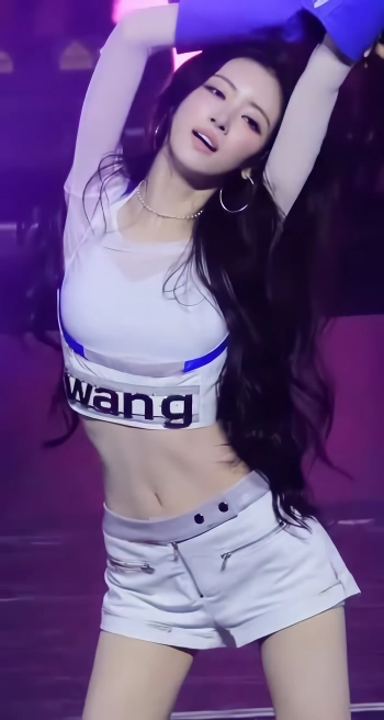 (SOUND)미야오 안나 좋은 피지컬 크롭티 복근
