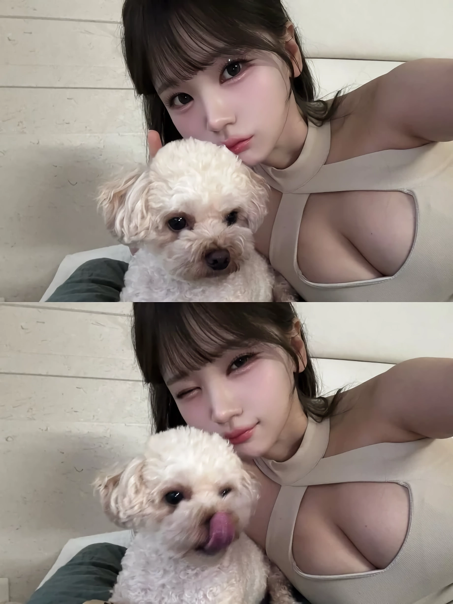 섹밍 홀터넥 구멍난틈 가슴골