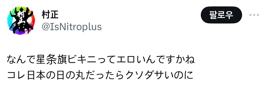 성조기 비키니 미스테리