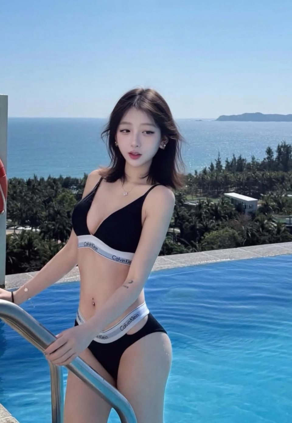 비키니 대신 속옷