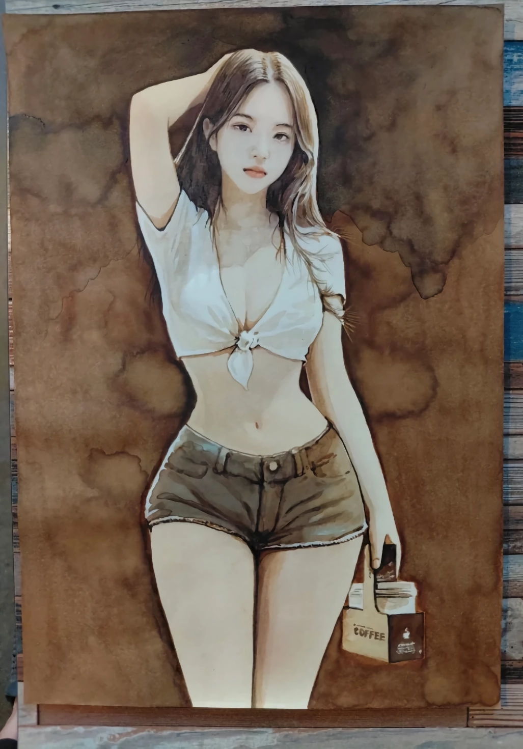 ㅇㅎ) 당근에서 찾은 커피 수채화