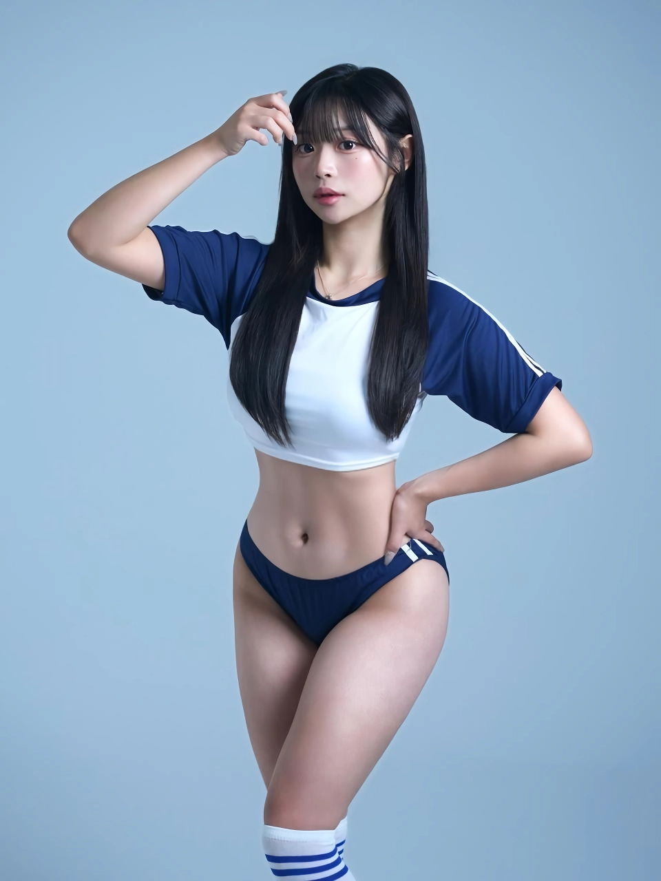 귀여운 얼굴에 그렇지 않은 03년생 처자 몸매