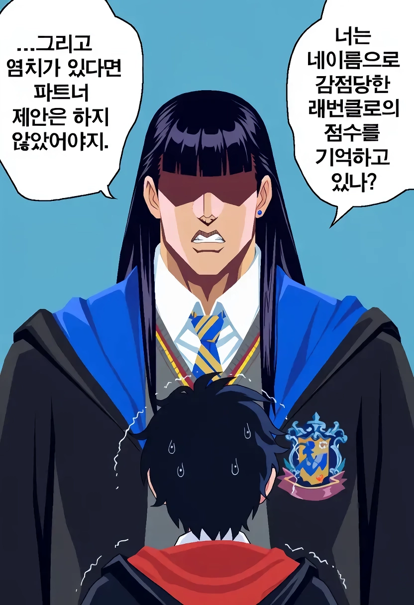 말포이 ts가 무도회날 해리를 방해하는.manhwa