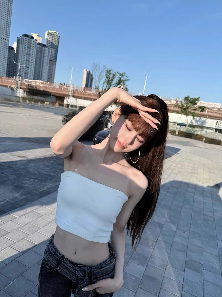 진심 몸무게 30kg대로 보이는 뼈마름 여자 아이돌