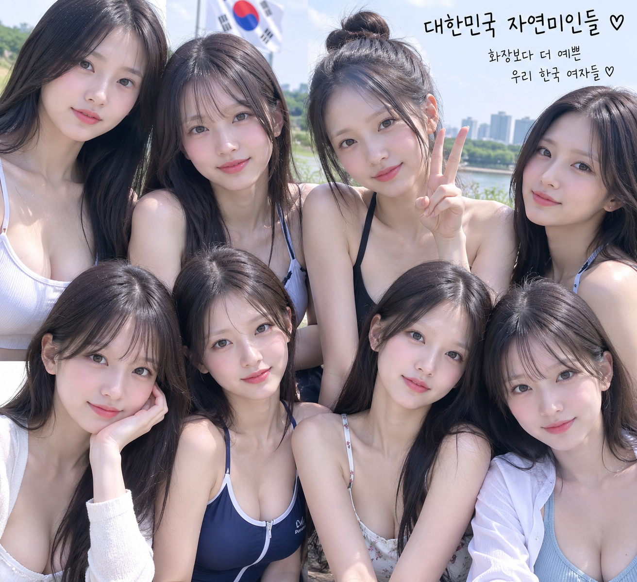 한국인 여성 자연미인비율 25%