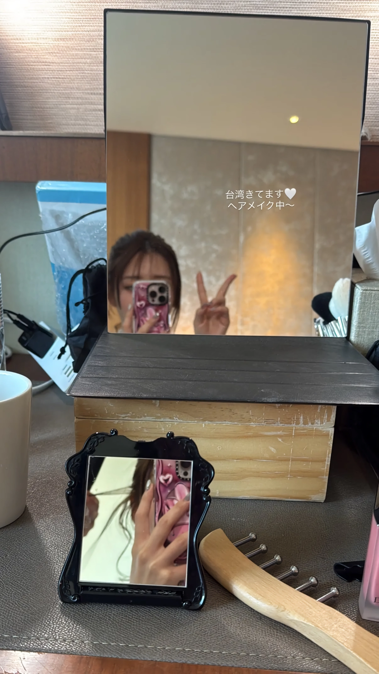 대만에 팬미팅하러 간 카와키타 사이카 인스타스토리