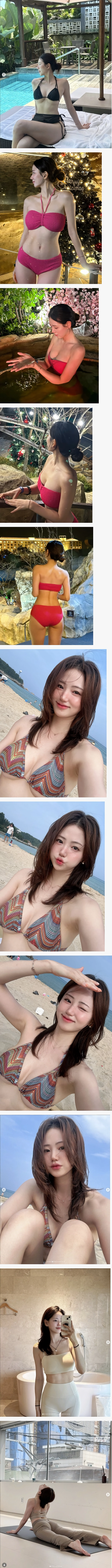 필라테스 강사 비키니 ㄷㄷ