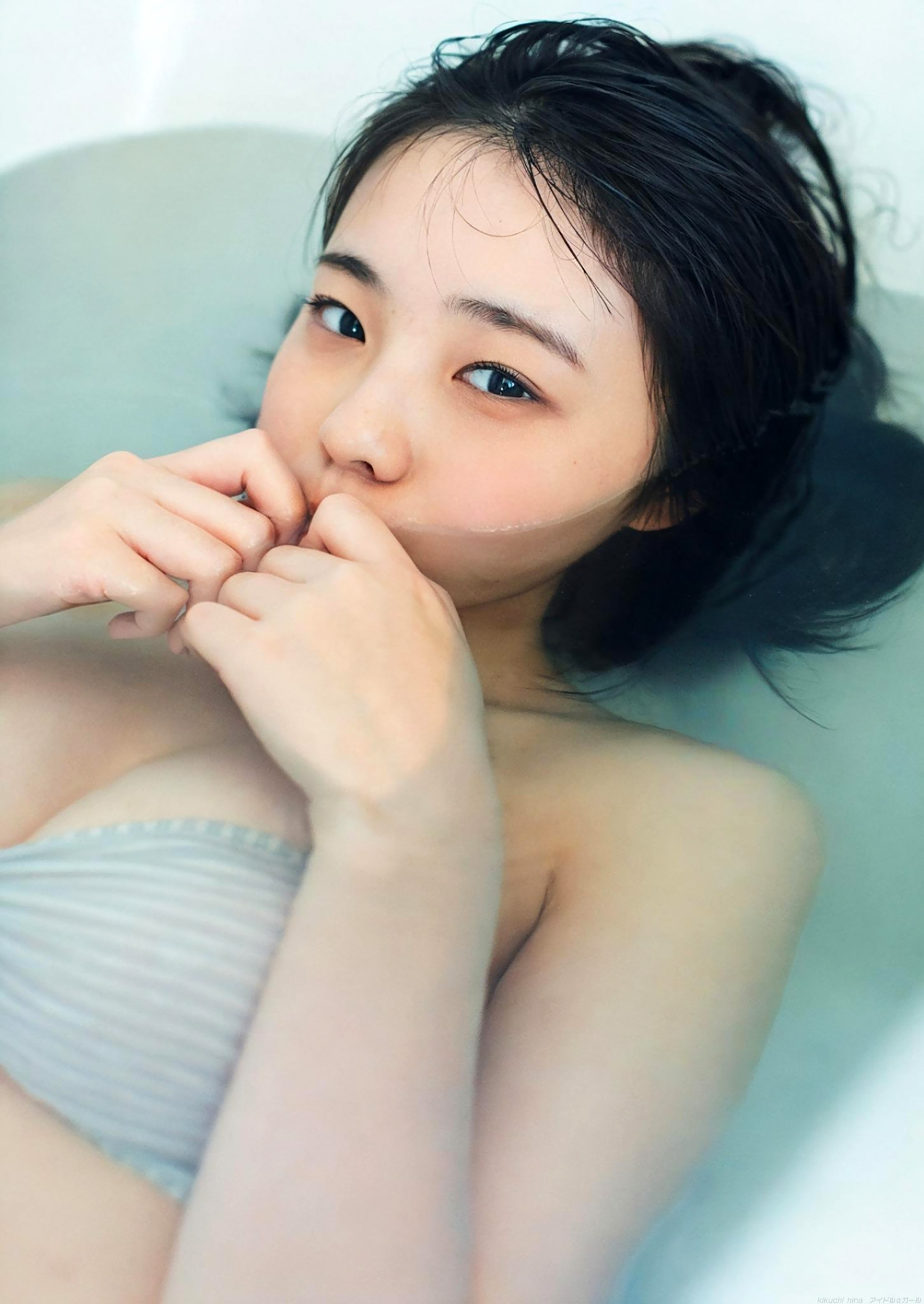 [일본]G의 기쿠치 히나, 수영복 화보 공개