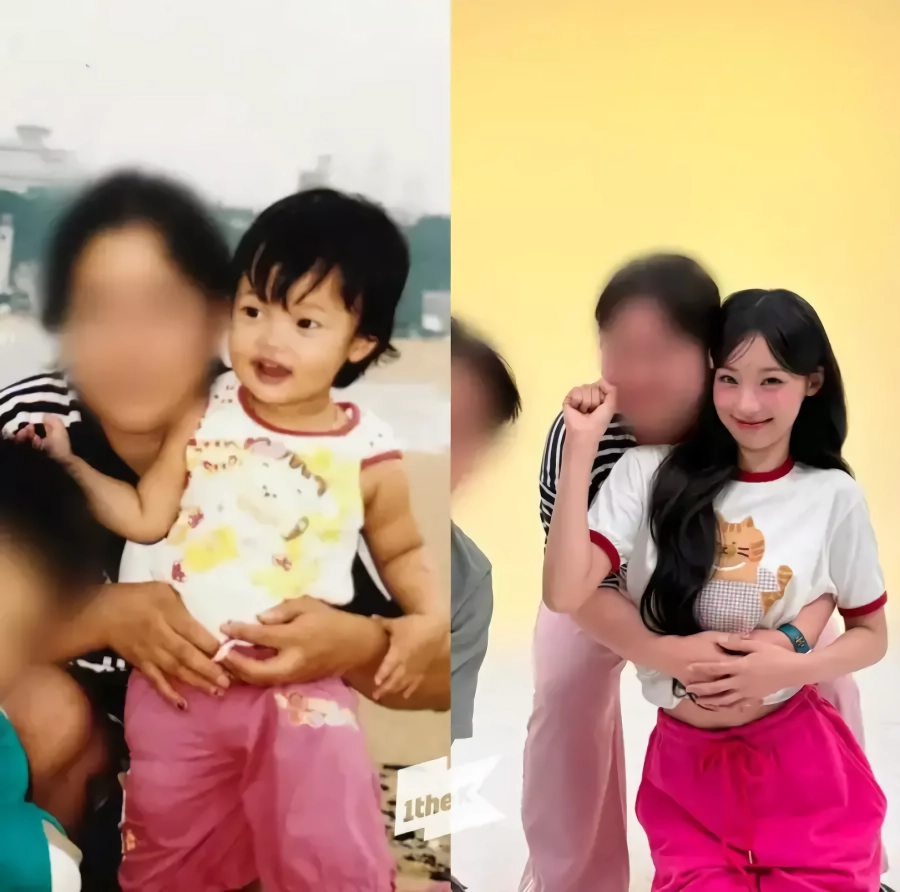 리센느 원이 어린시절 사진 추가 공개