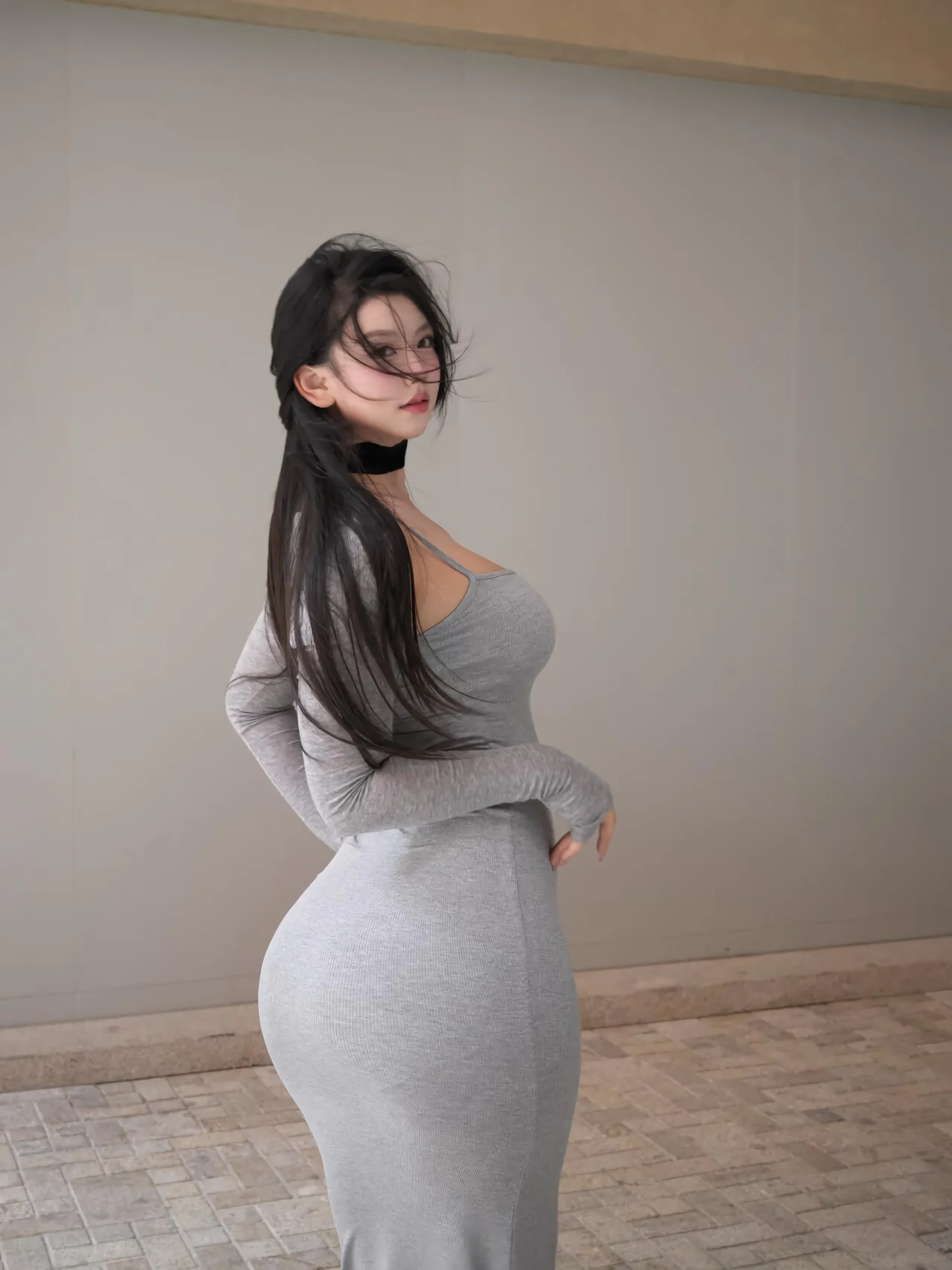 동탄룩 입은 키 179cm 누나