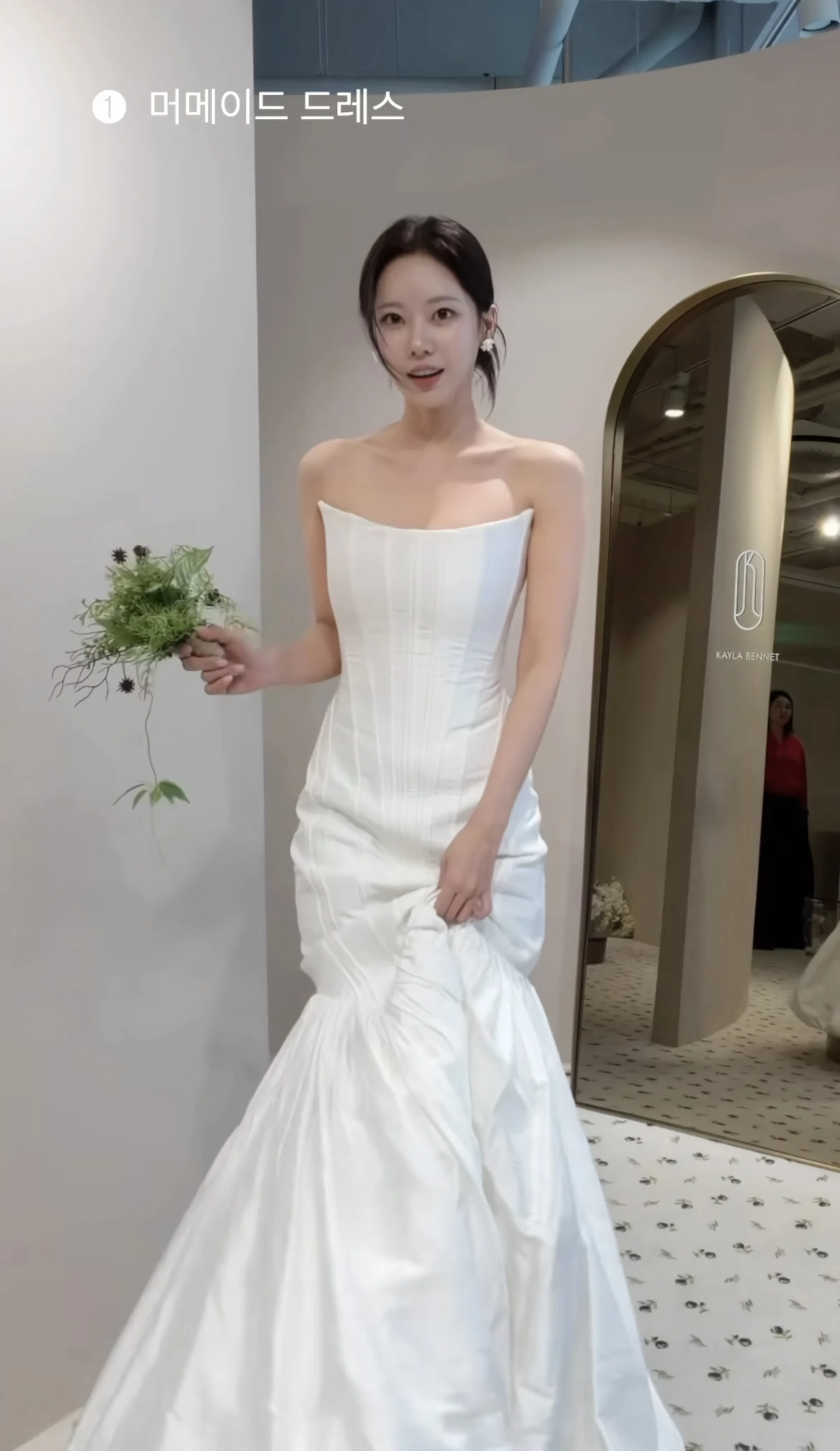 환승연애 고민영주휘 촬영용 웨딩드레스 골라달래