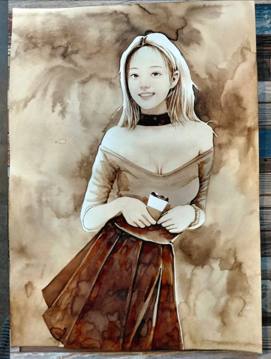 ㅇㅎ) 당근에서 찾은 커피 수채화