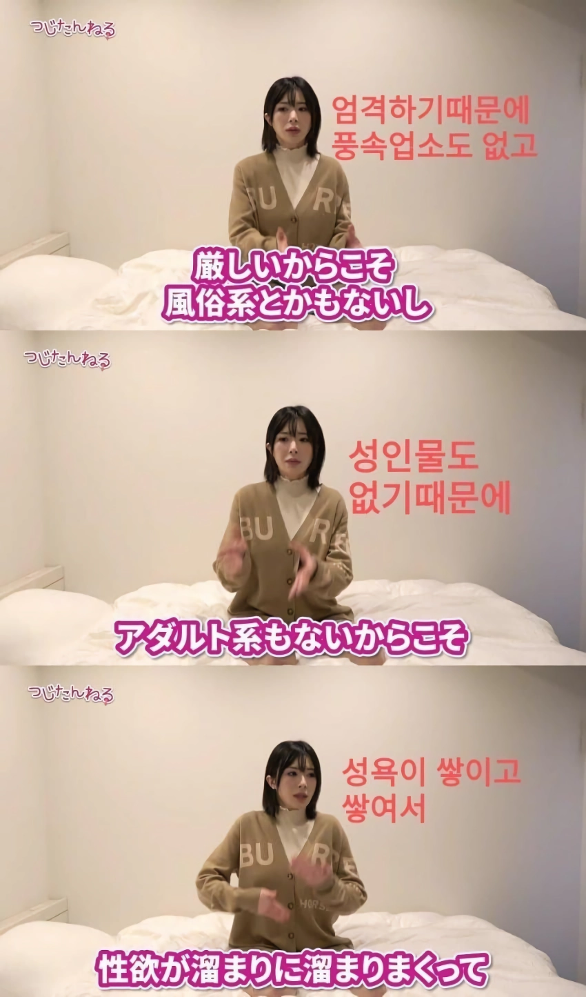 일본여자가 평가하는 한국 성문화