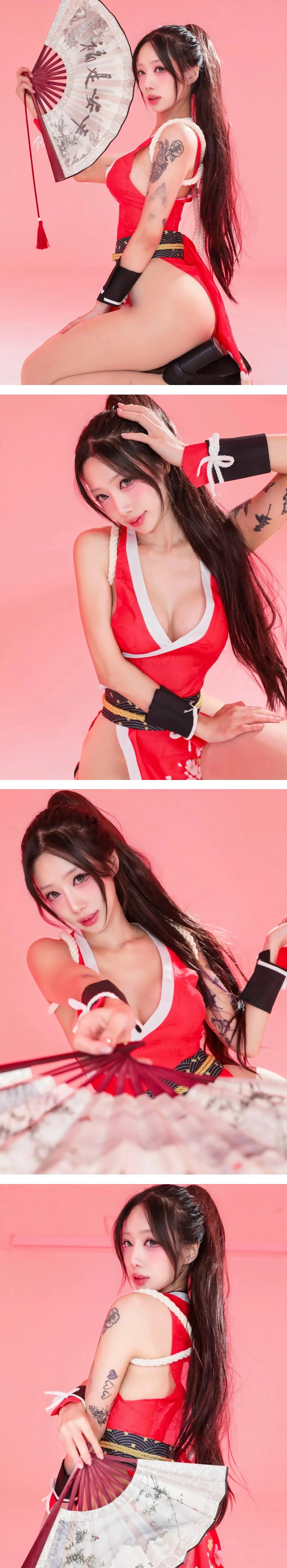 시누라이 마이 코스프레한 틱톡녀