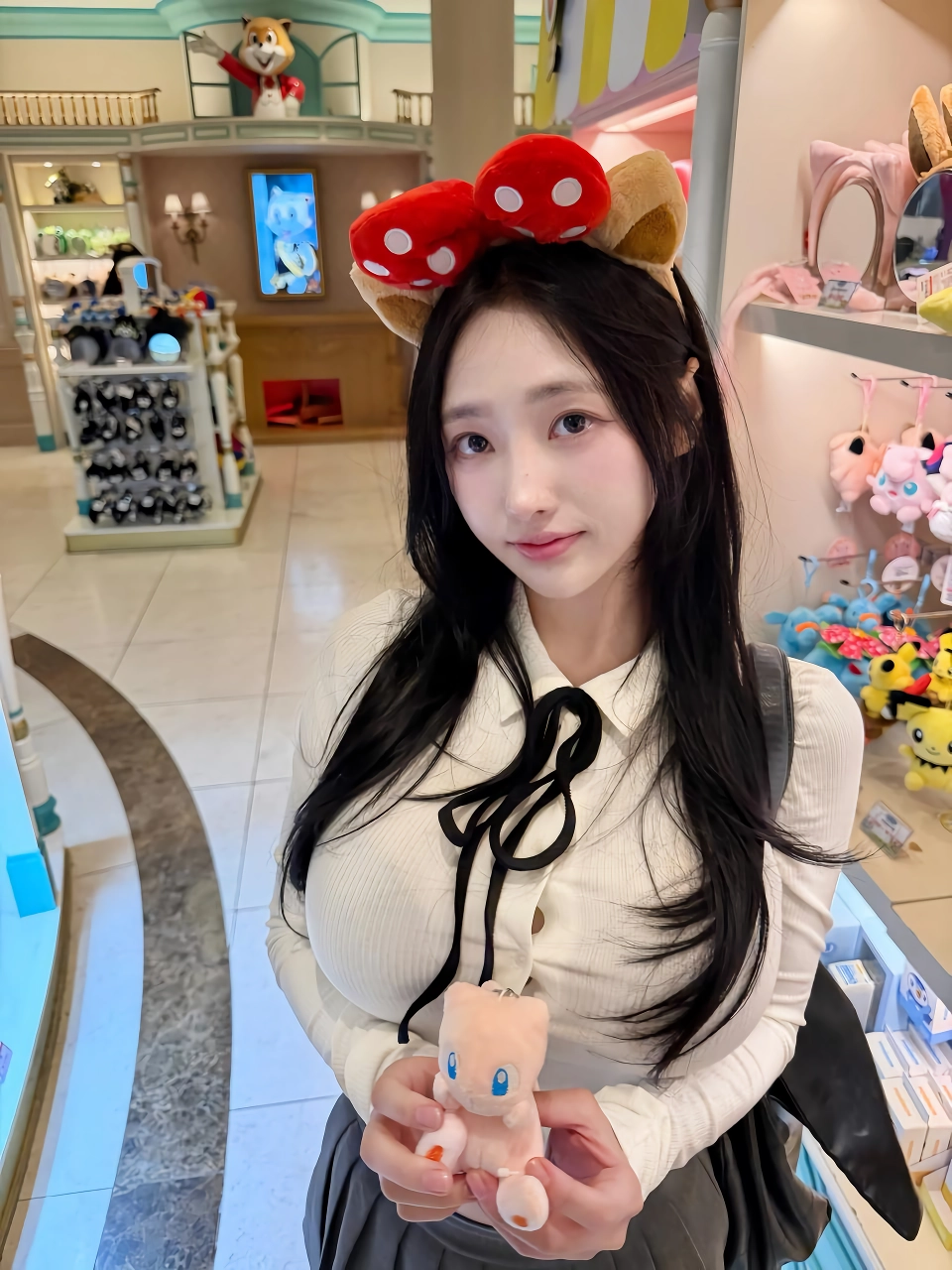 한 가슴하는 처자