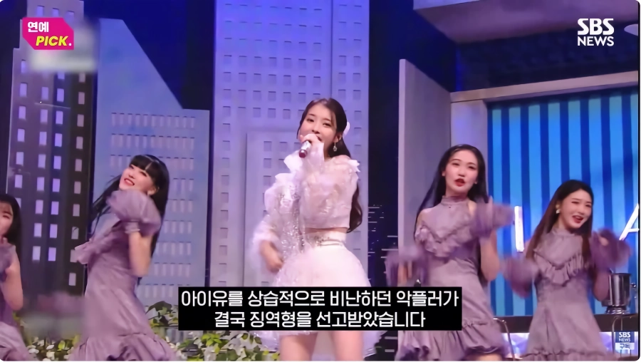 아이유 악플러 징역형