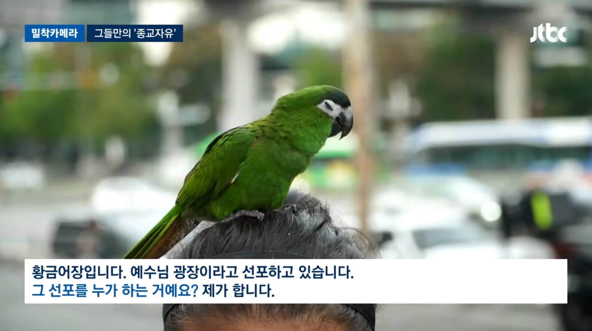 20년째 서울역 앞을 점령하는 집단