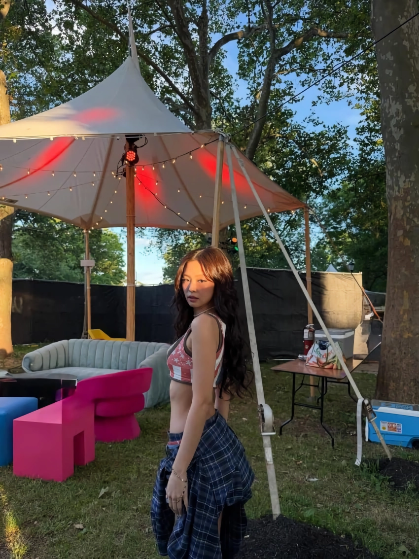 블랙핑크 제니 거버너스 볼 헤드라이너