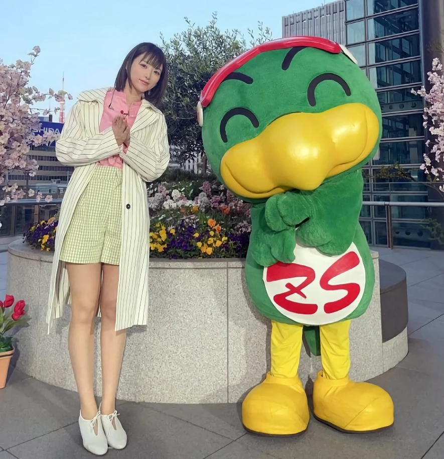ㅇㅎ) 170cm 네츄럴 D컵 일본 기상캐스터 1황 츠자 몸매.