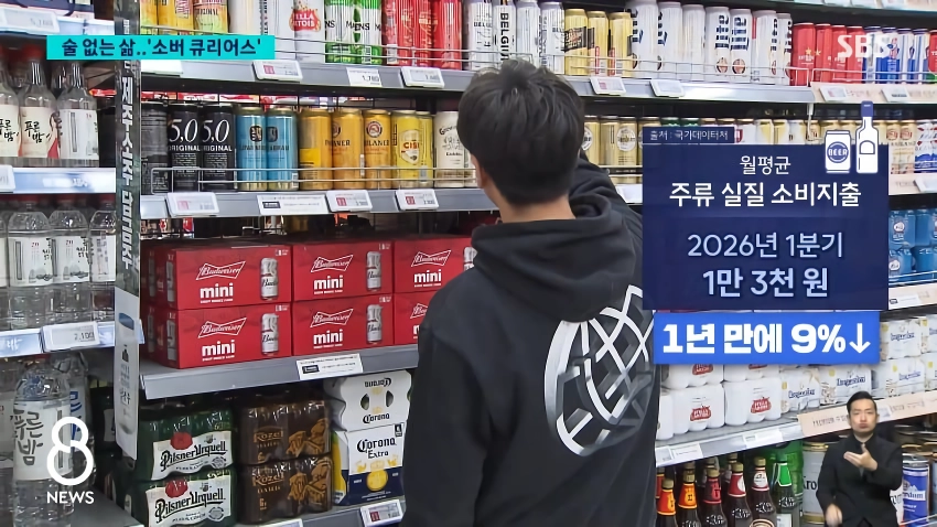 술 대신 주스, 점점 줄어든다는 주류 소비량