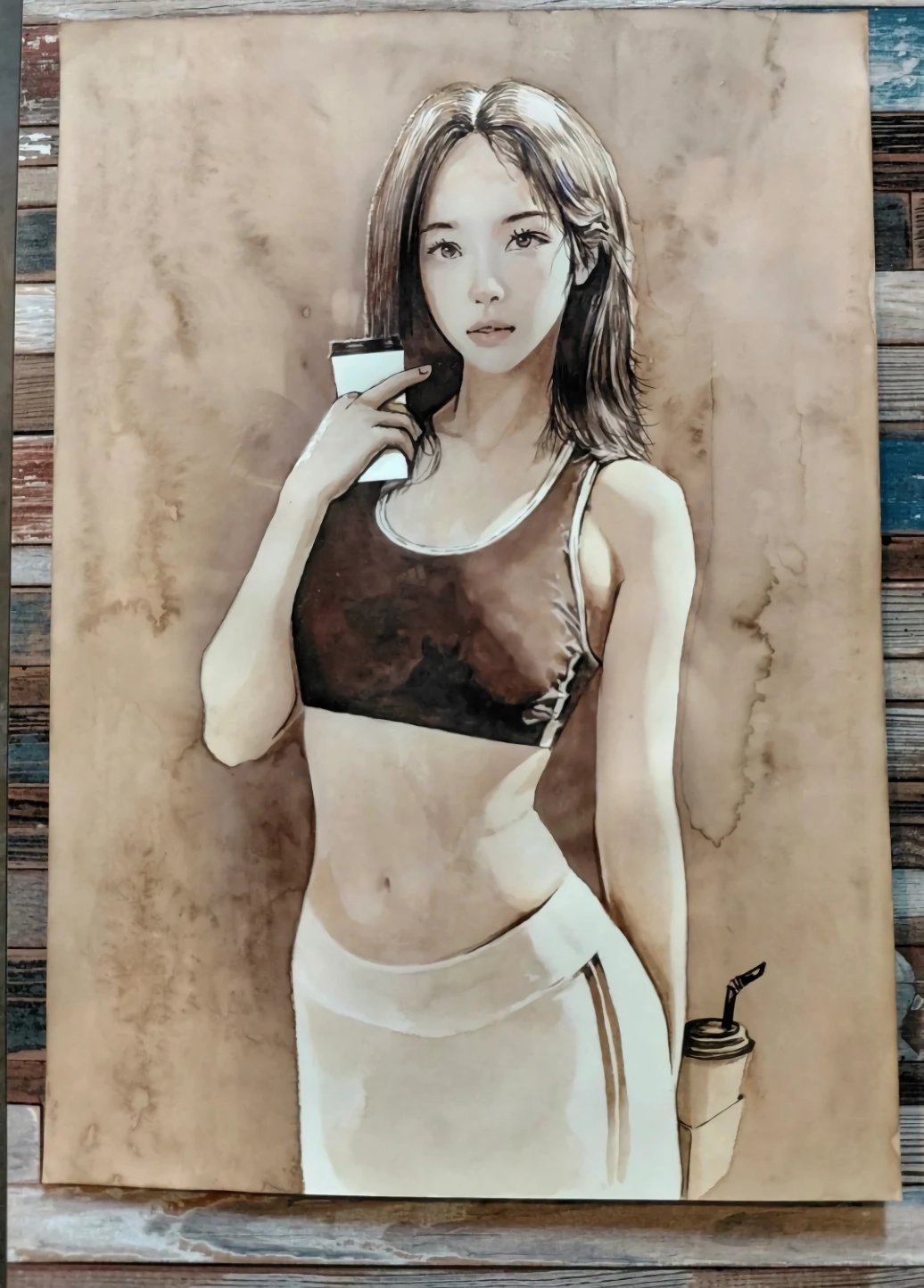 ㅇㅎ) 당근에서 찾은 커피 수채화