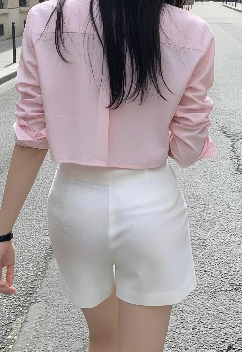 일상에서 볼 수 있는 하의 시스루