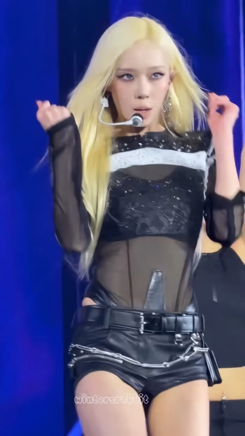 에스파 윈터 시스루 망사속 블랙 브라