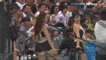 KT 치어리더 누나들이 말아주는 트월킹 덕