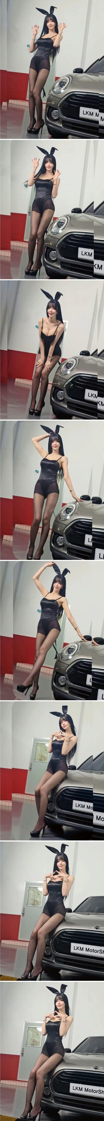 기럭지부터 클라스가 다른 레이싱 모델 민한나