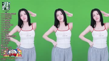 (SOUND)흰 끈나시 내려서 알가슴골 보여주는 케이 ””케이대”” 연또