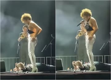 ㅇㅎ) 공연 중 관객앞에서 쉬야를 한 여성로커