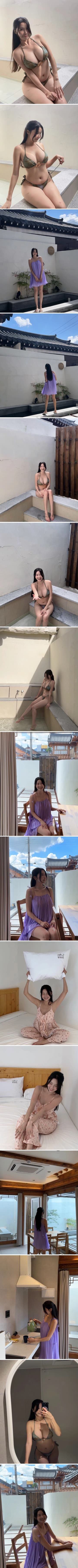 육덕 몸매 유튜버 제나 비키니
