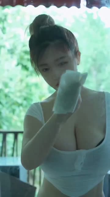 (SOUND)[약후]청소 중인 누나