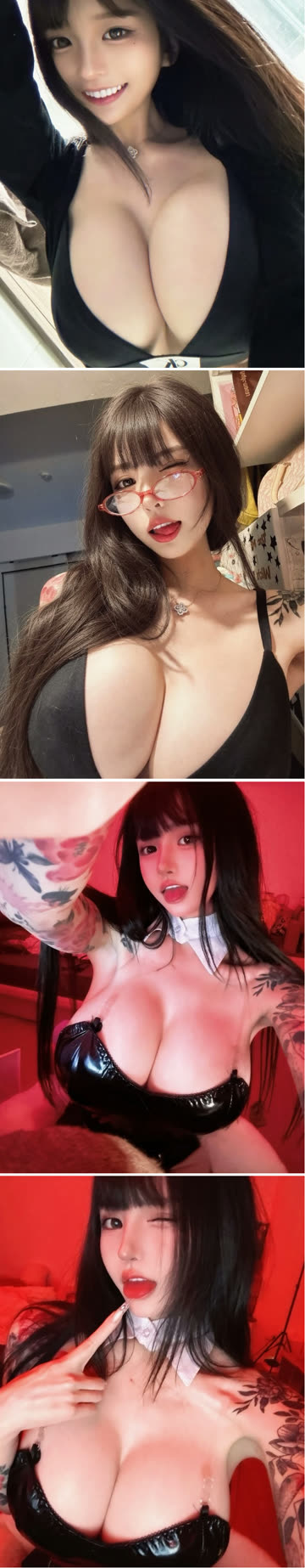 얼굴보다 큰 가슴을 가진 존예녀